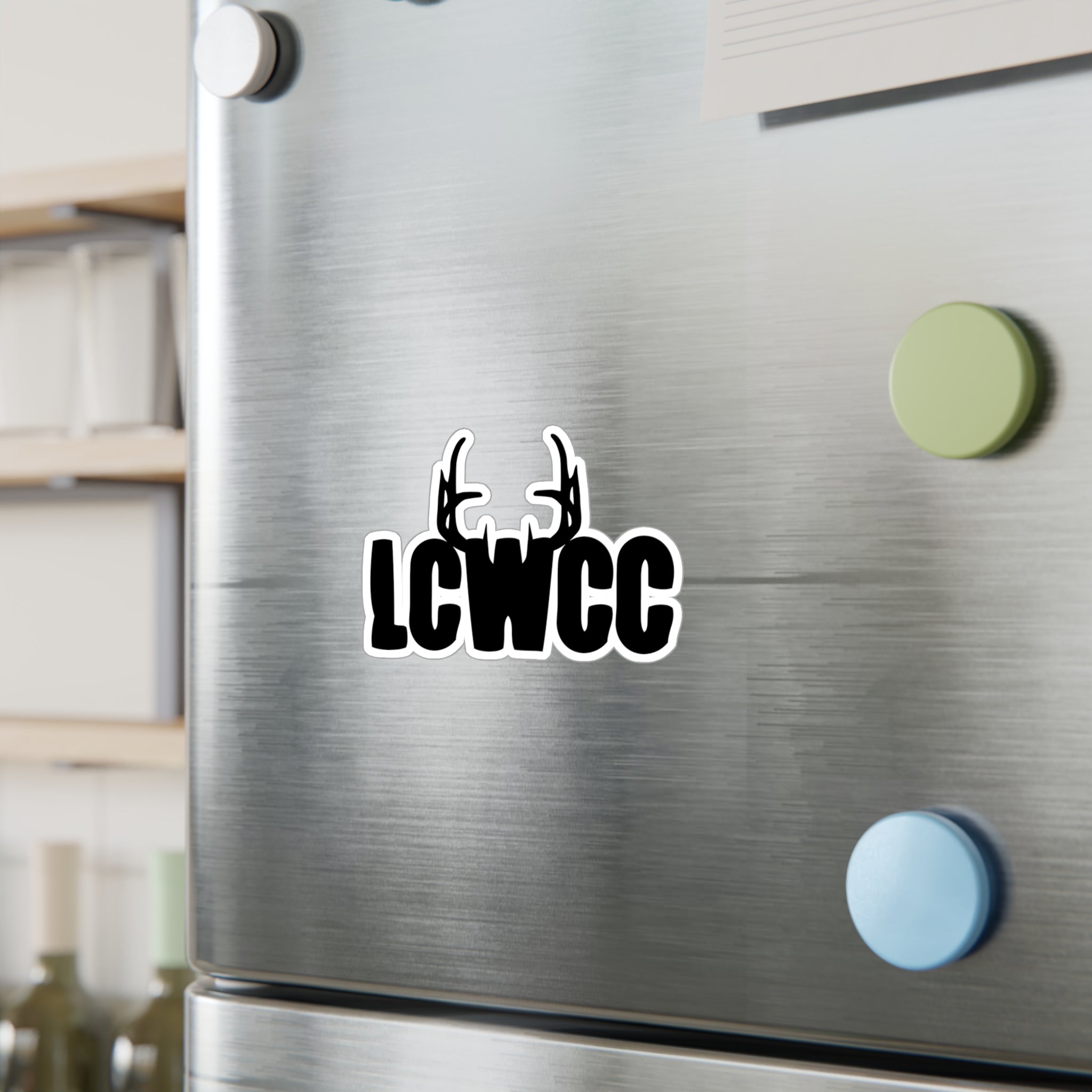LCWCC Rack Logo Vinyl Decal