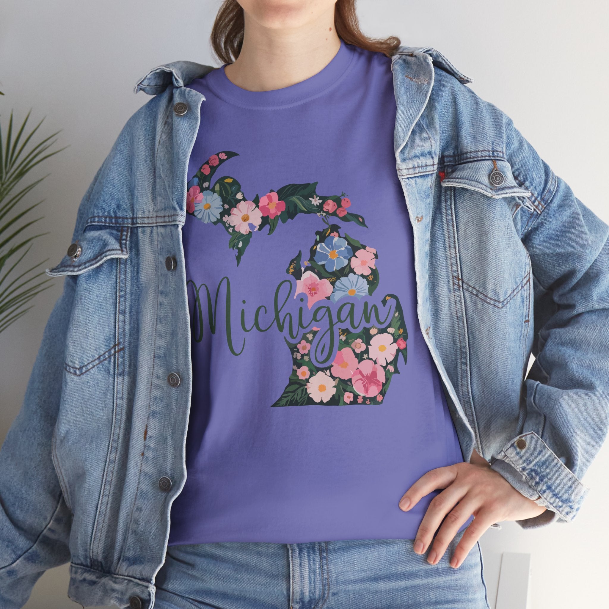 Michigan Floral T-Shirt - Unisex