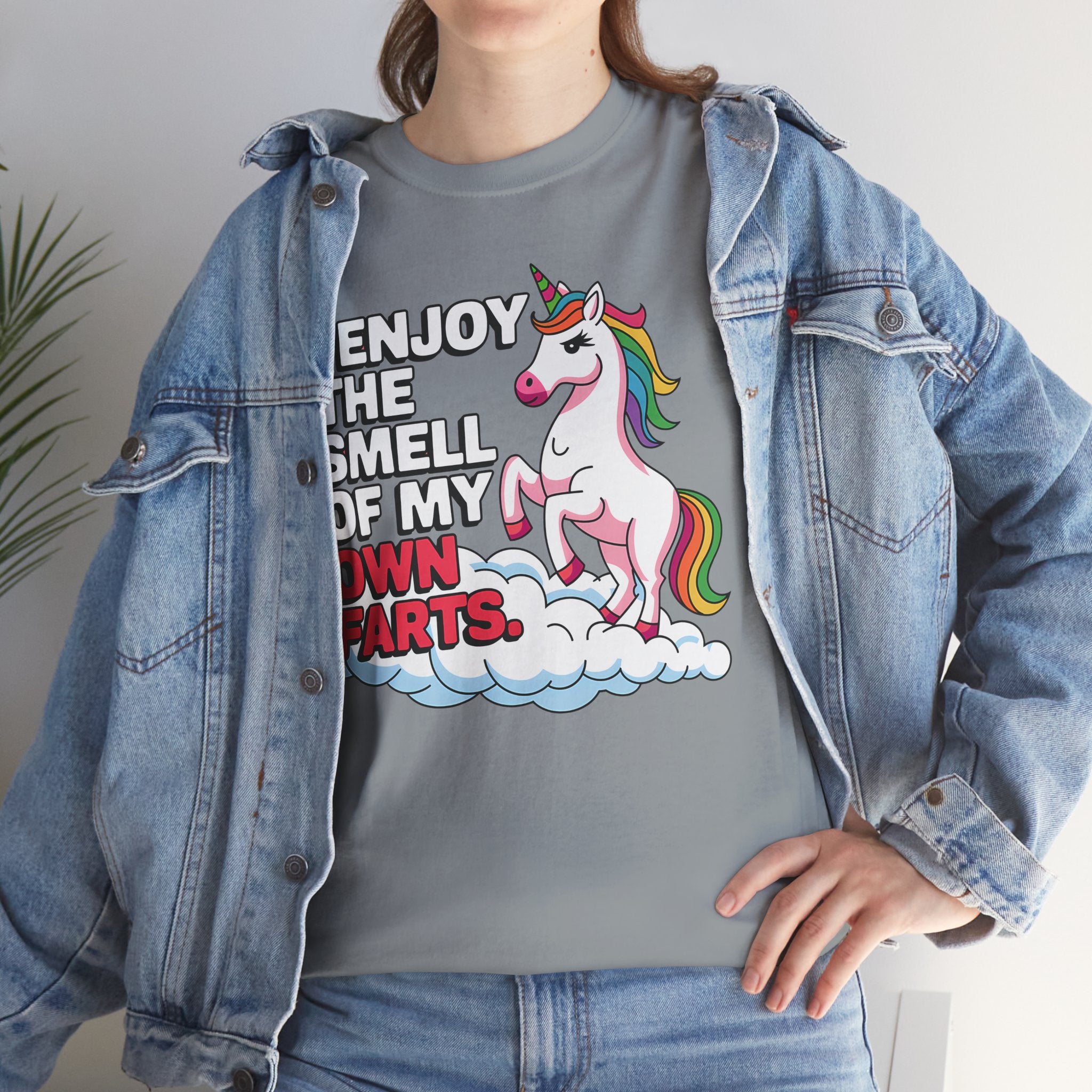 I Enjoy the Smell of My Own Farts Basic T-Shirt - Unisex