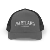 Hartland Michigan Snapback Trucker Cap