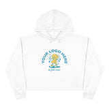 Woman's Crop Hoodie - Your Logo, Your Brand