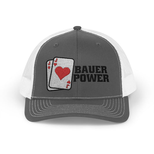 Euchre Bower Power Snapback Trucker Cap