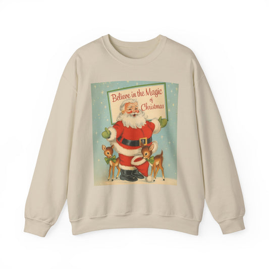 Believe in the Magic Vintage Crewneck Sweatshirt - Unisex