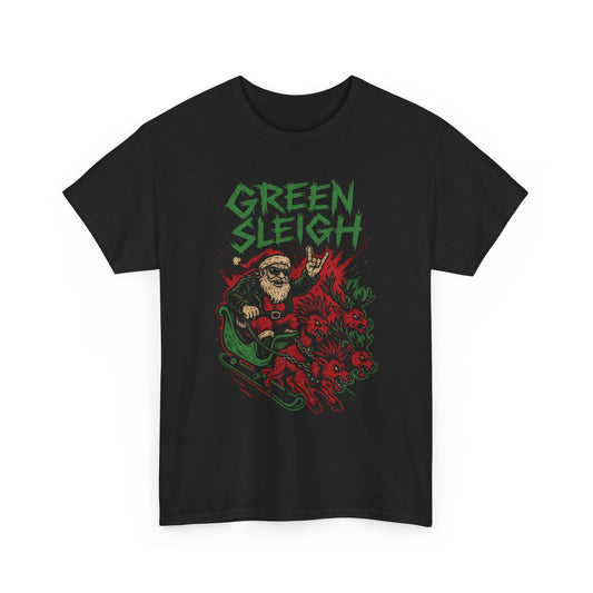 Green Sleigh Basic T-Shirt - Unisex