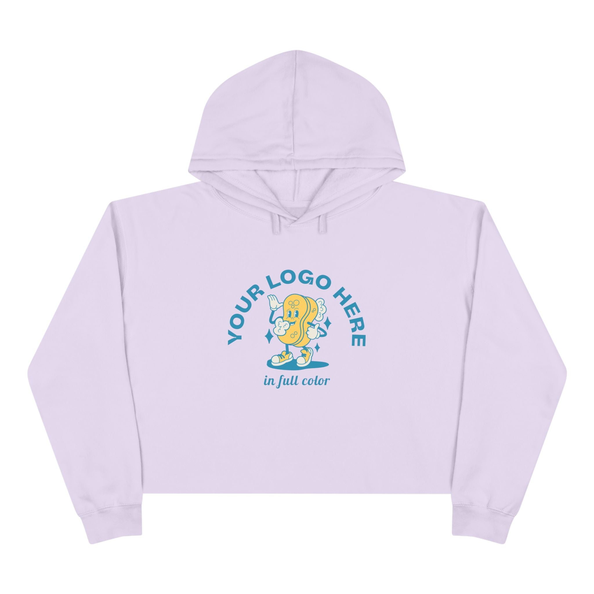 Woman's Crop Hoodie - Your Logo, Your Brand