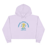 Woman's Crop Hoodie - Your Logo, Your Brand