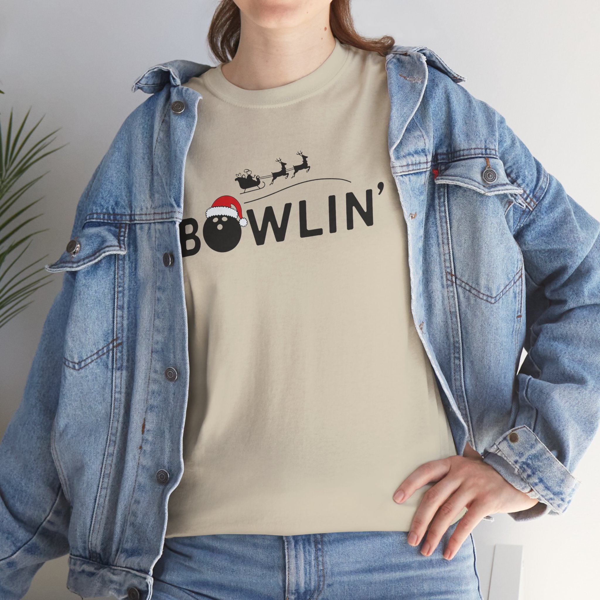 Bowlin Christmas Basic T-Shirt - Unisex