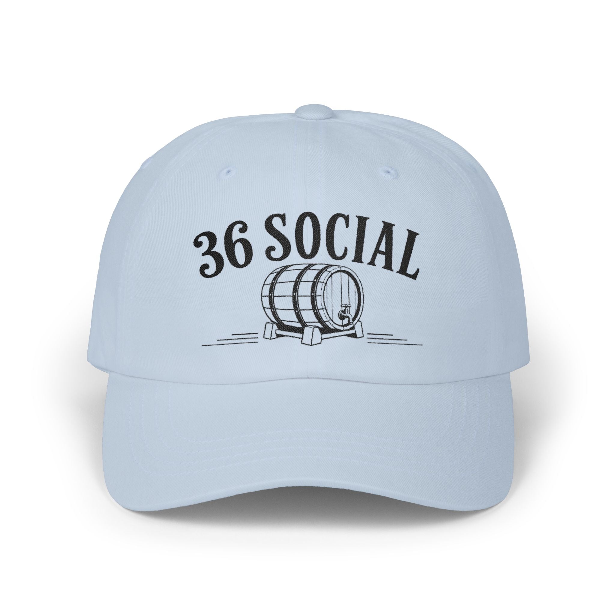 Classic Dad Cap - Embroidered - 36 Social