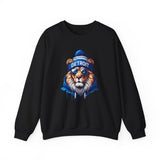 Lion Winter Crewneck Sweatshirt - Unisex