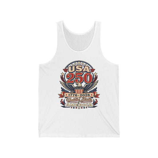 Classic Eagle Badge USA 250 1776 2026 Patriotic Basic T-Shirt - Unisex
