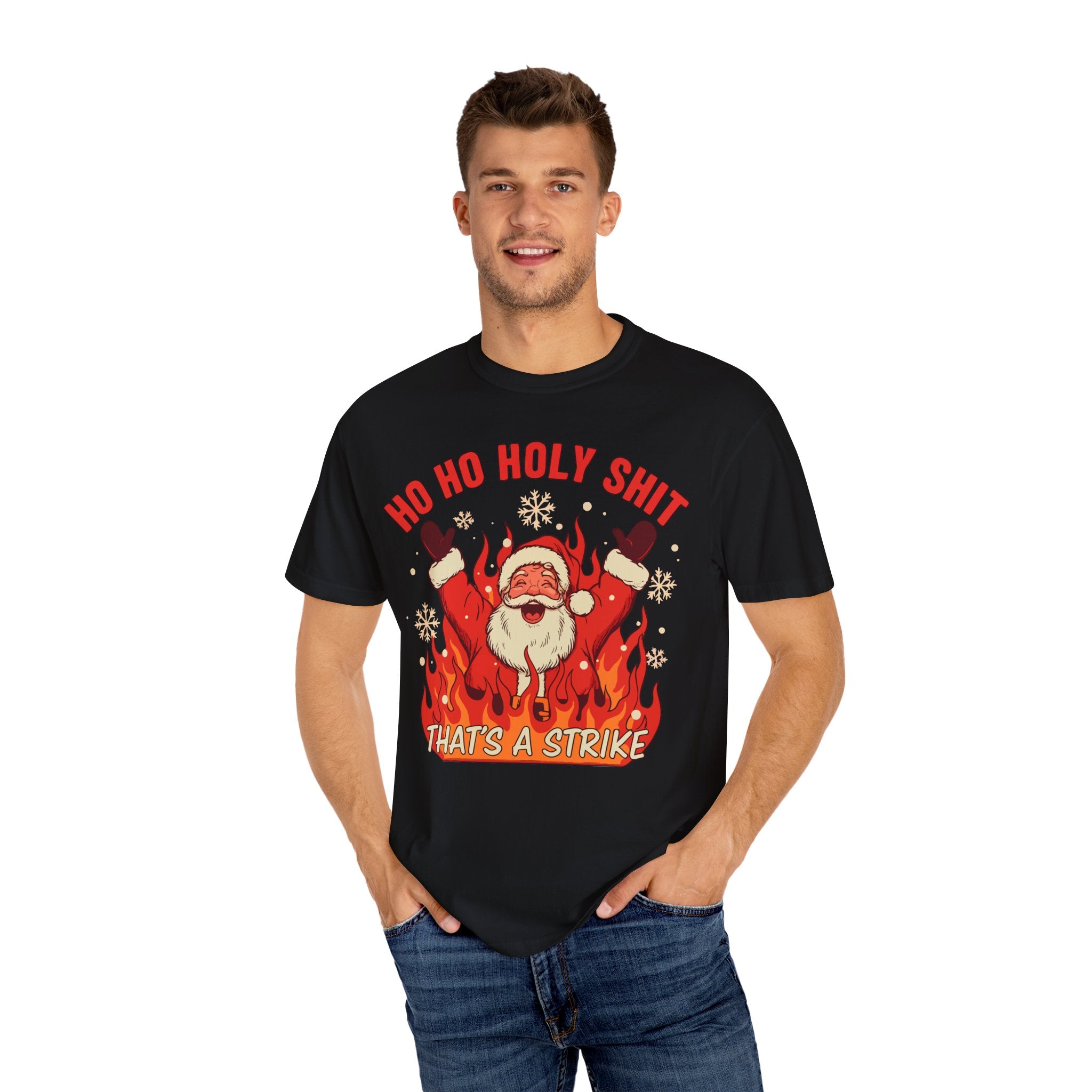 Ho Ho Holy Shit Thats A Strike Premium T-Shirt - Unisex