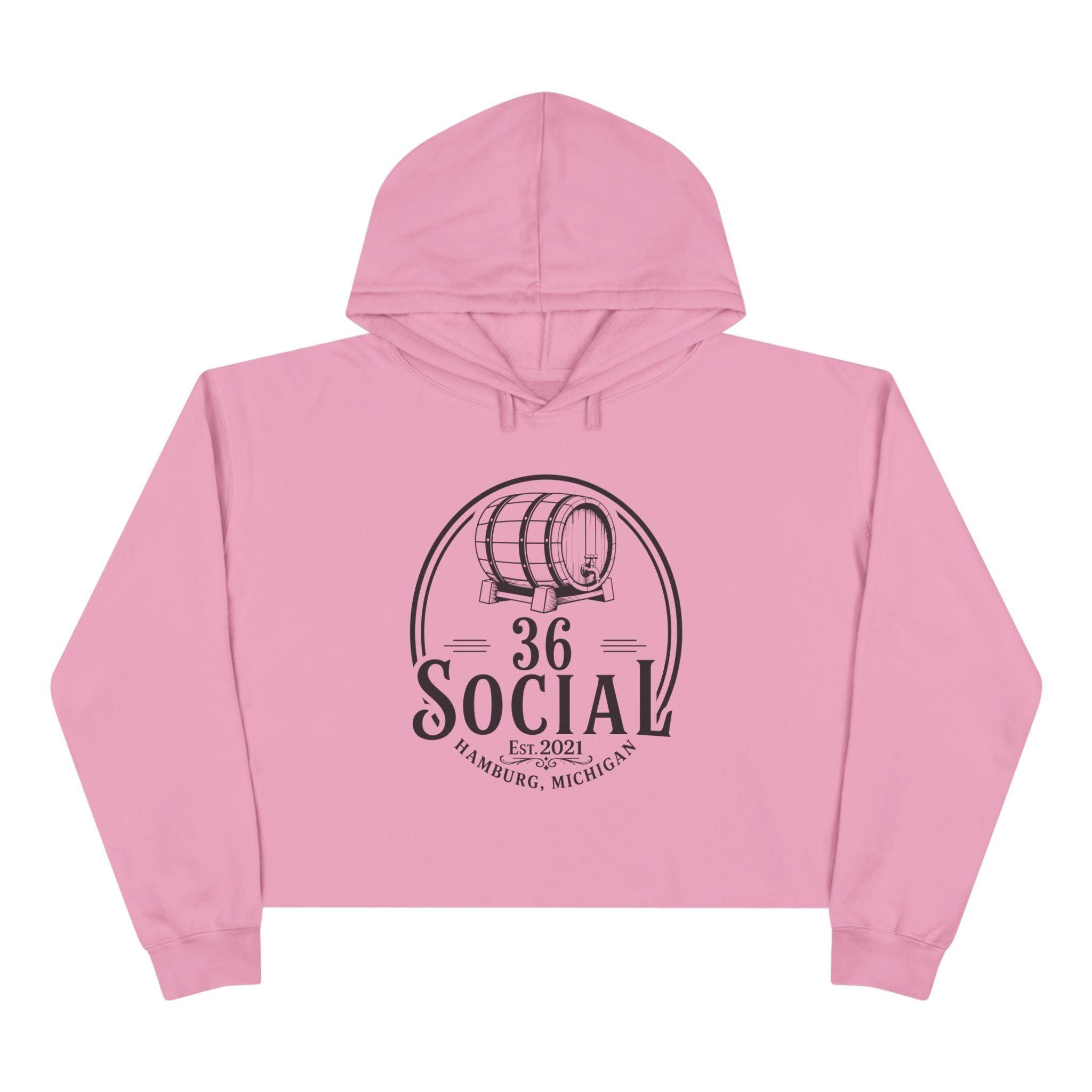 Crop Top Hoodie - Women's - 36 Social