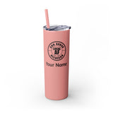 Ann Arbor Local AF Skinny Steel Tumbler with Straw - 20oz