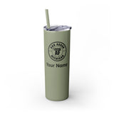 Ann Arbor Local AF Skinny Steel Tumbler with Straw - 20oz