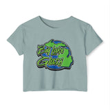 Crop Top T-Shirt - Women's - Big Lake Glass