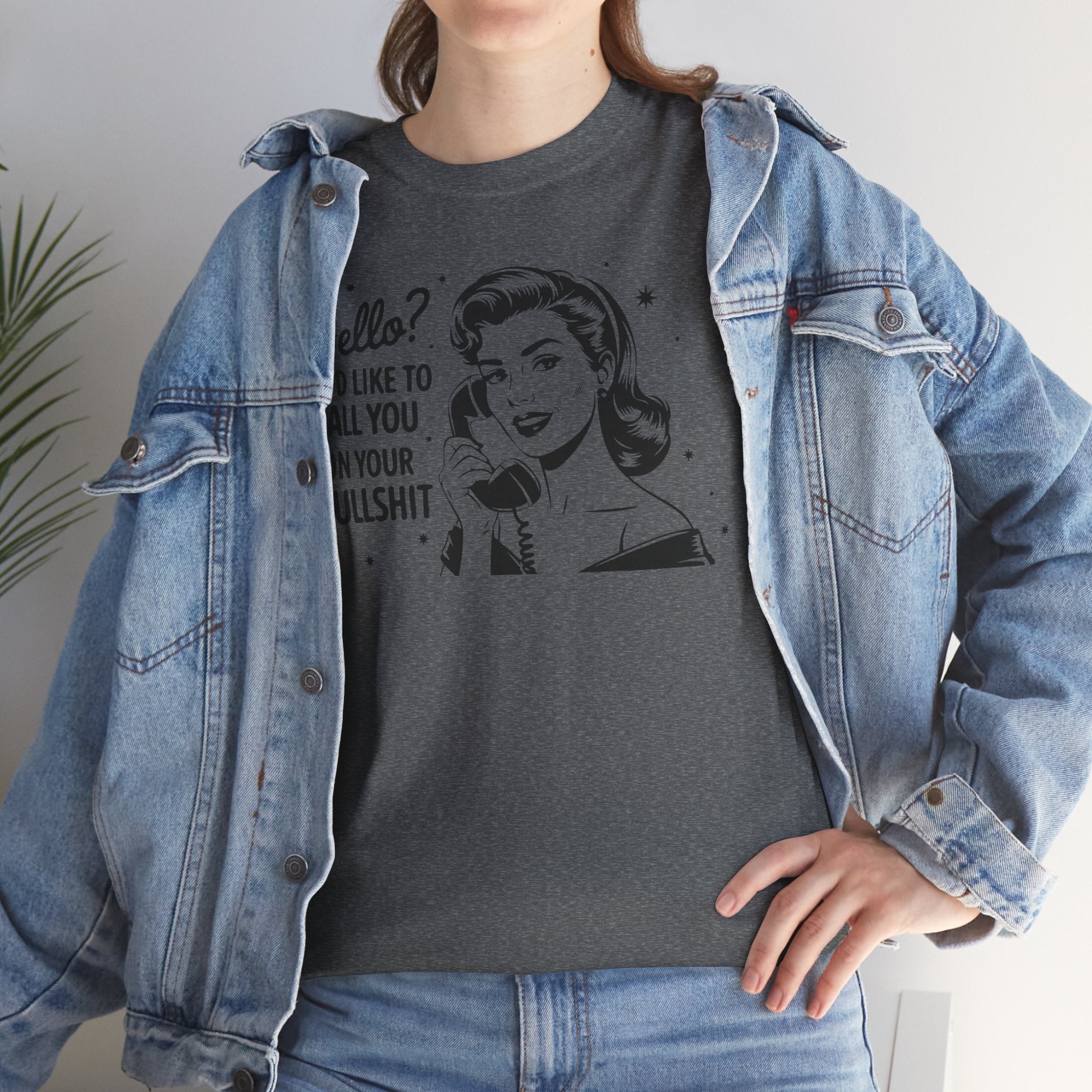 Hello  I'd Like to Call You Basic T-Shirt - Unisex