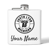 South Lyon Local AF Flask - 6oz