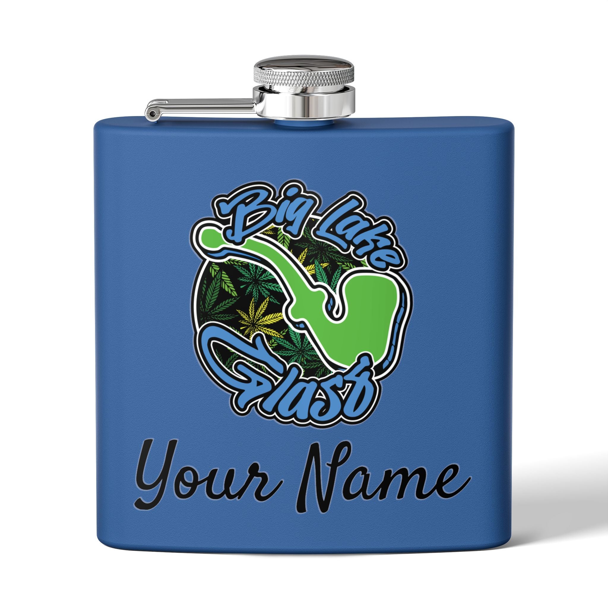 Flask - 6oz - Big Lake Glass Pipe