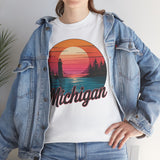 Retro Michigan Sun T-Shirt - Unisex