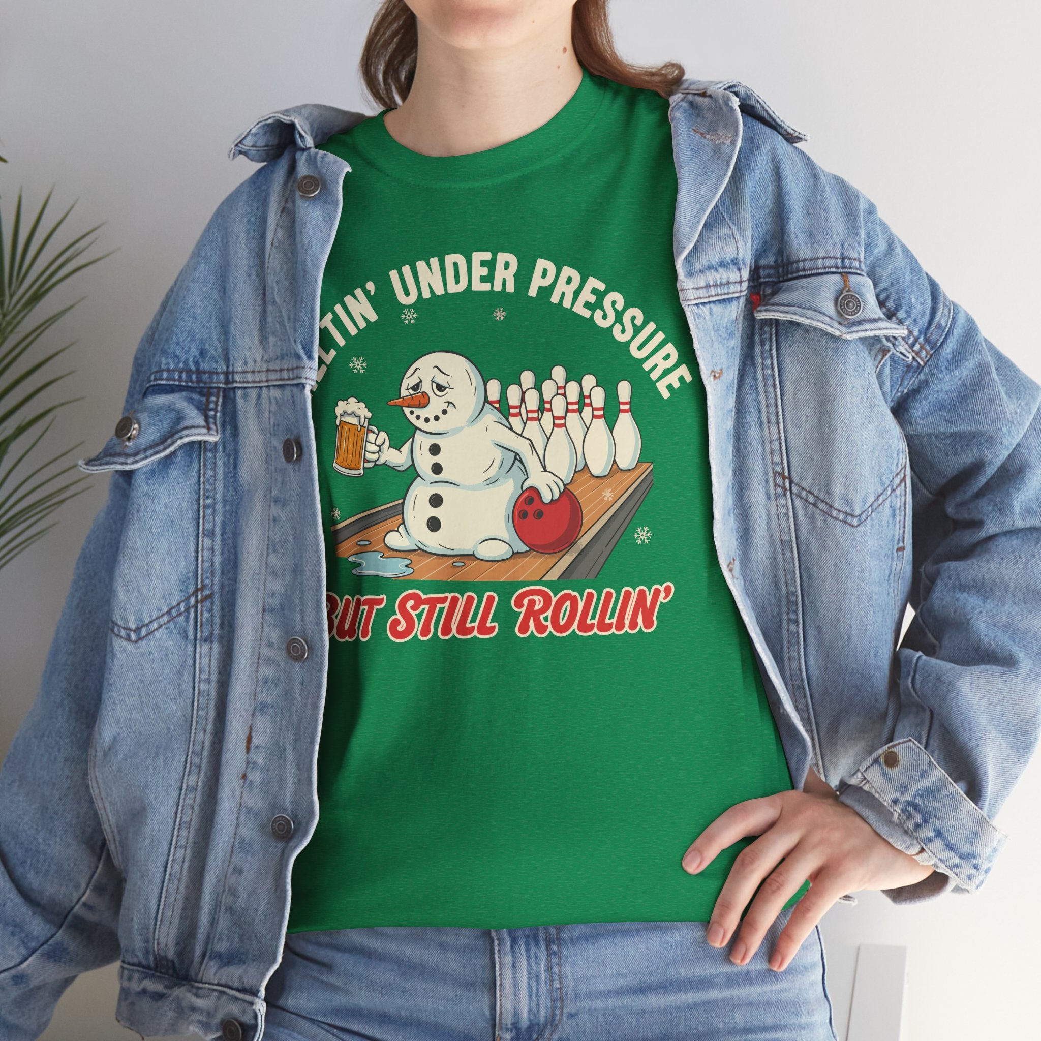 Meltin Under Pressure But Still Rollin Basic T-Shirt - Unisex