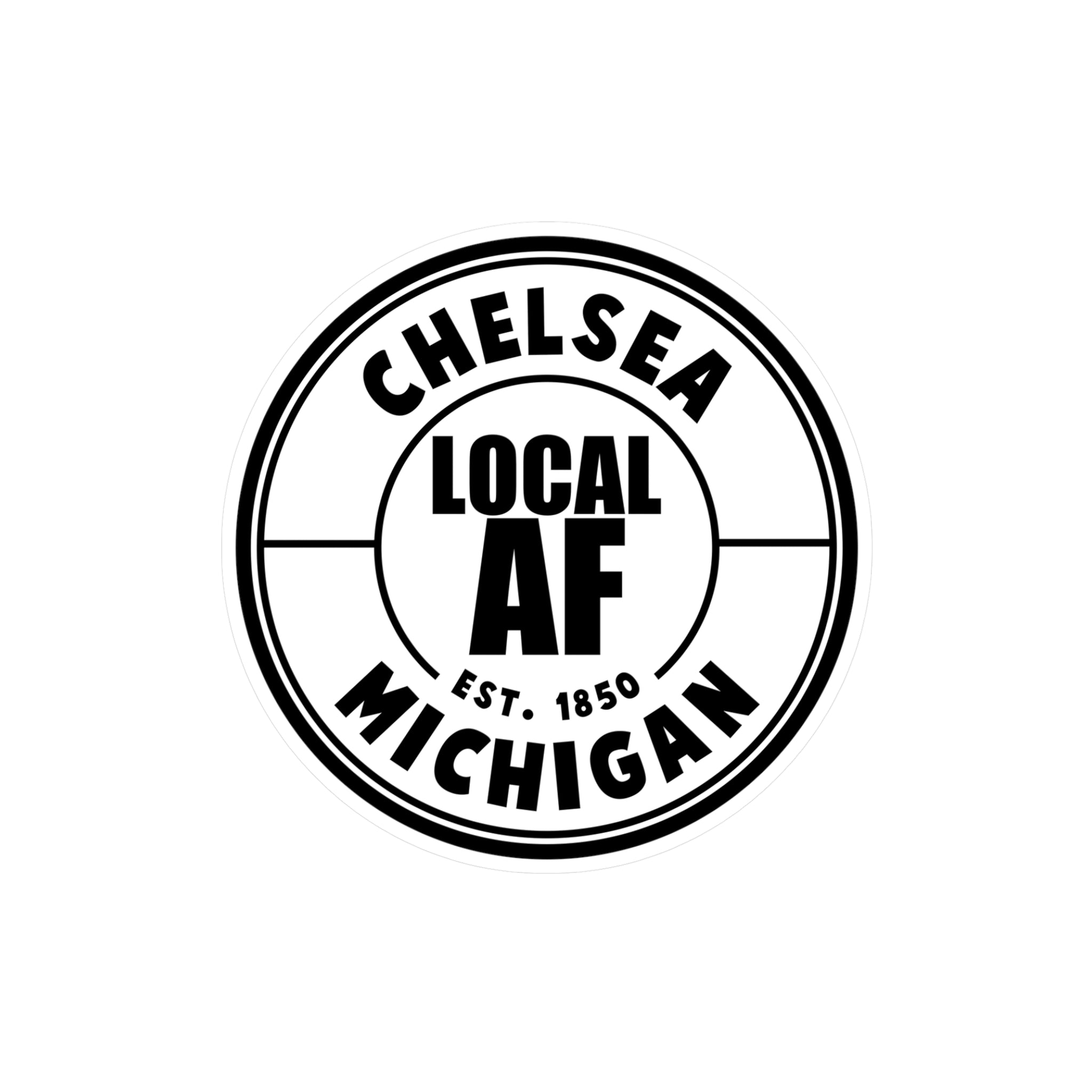 Chelsea Local AF Vinyl Decal