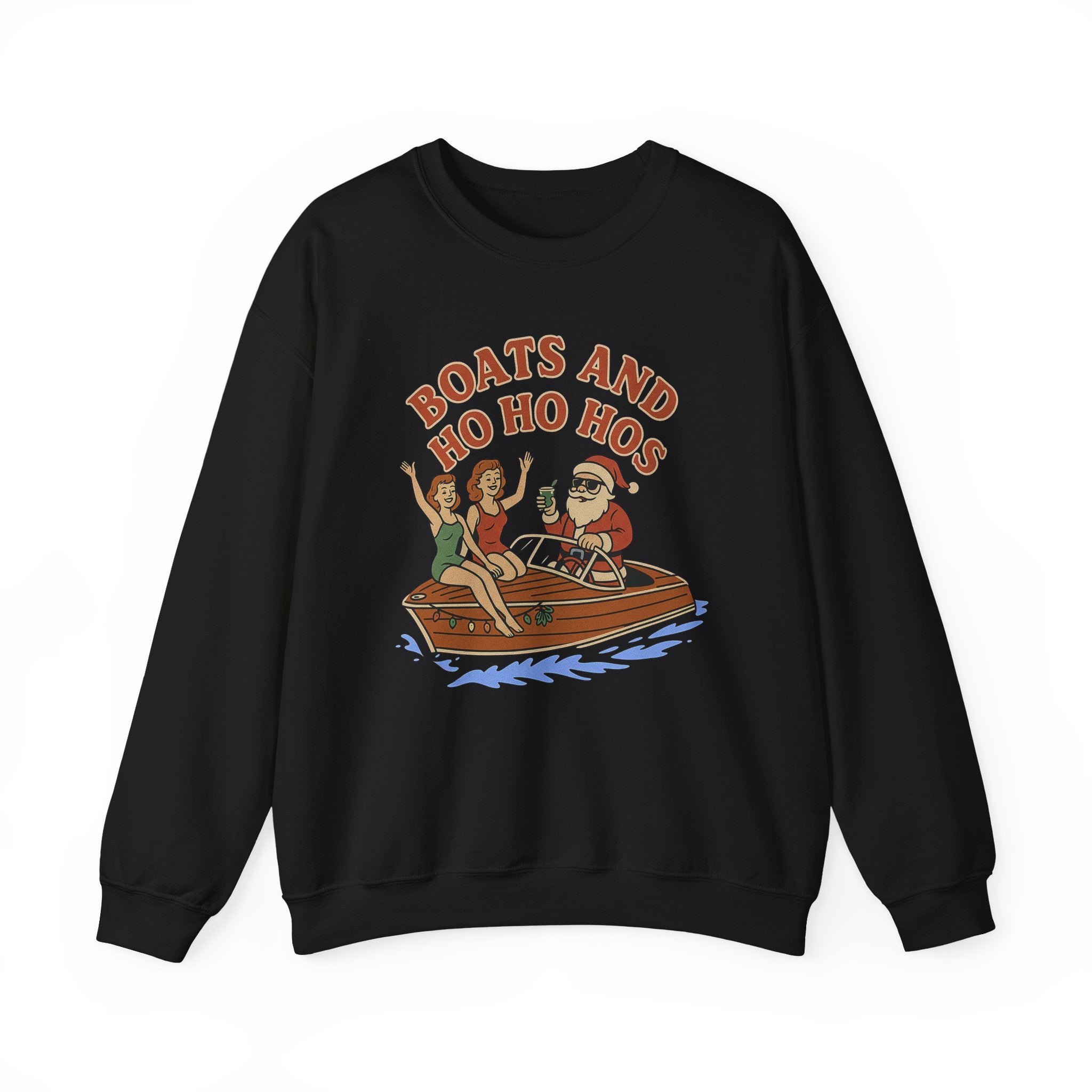 Boats And Ho Ho Hos Crewneck Sweatshirt - Unisex