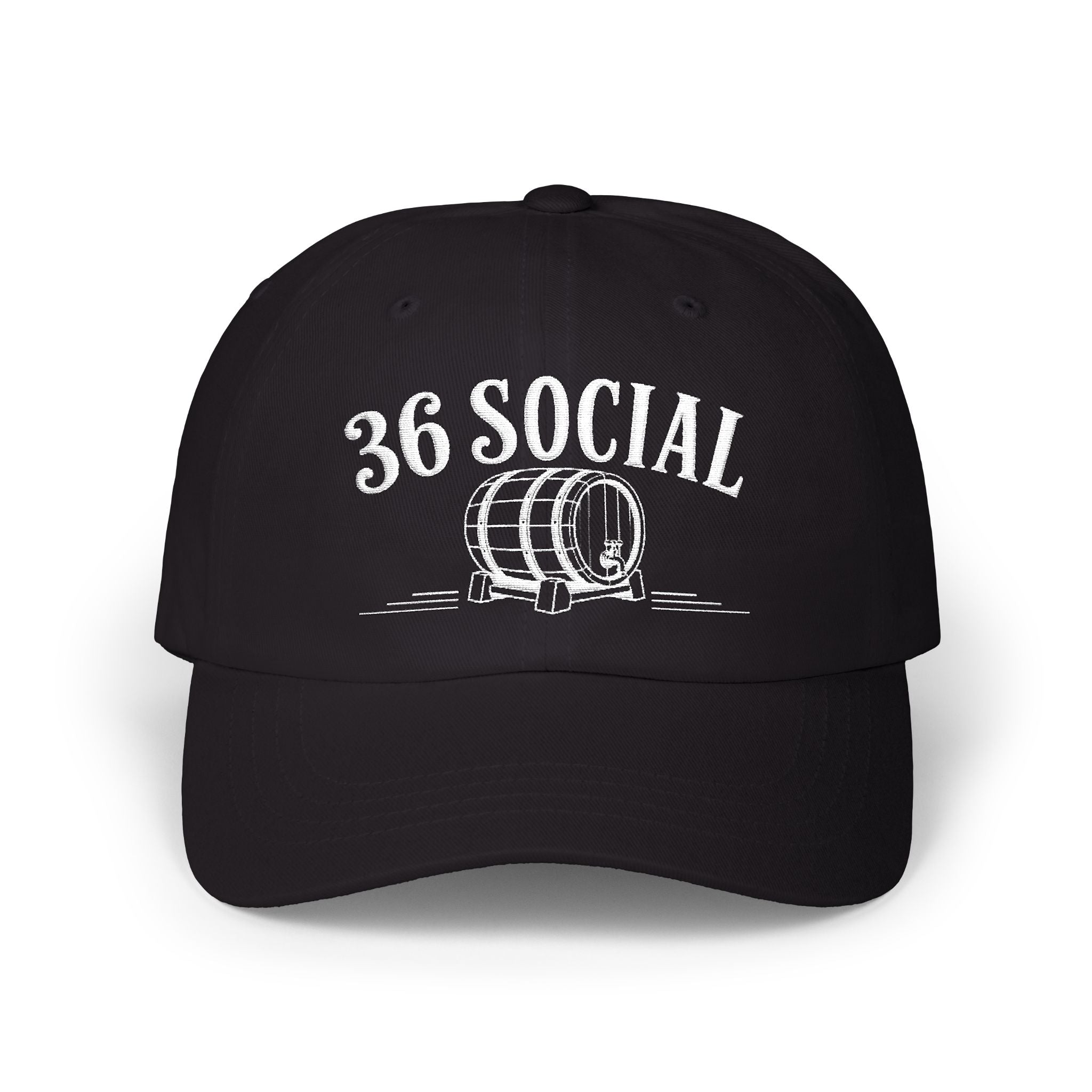 Classic Dad Cap - Embroidered - 36 Social