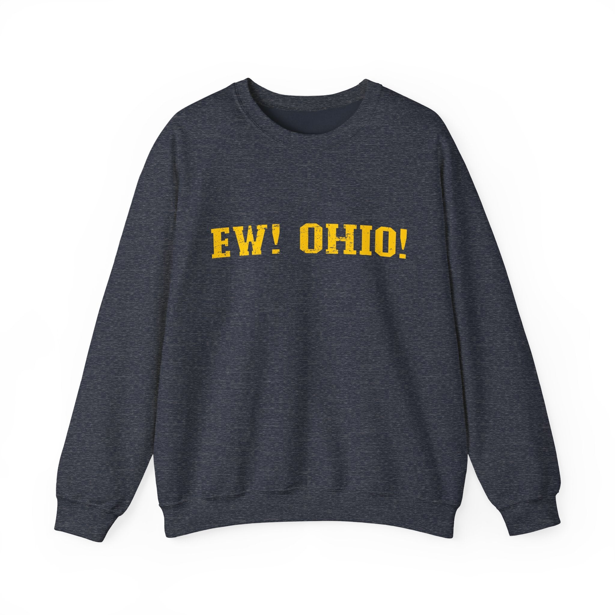 EW OHIO Yellow Crewneck Sweatshirt - Unisex