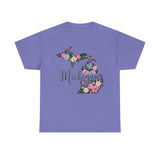 Michigan Floral T-Shirt - Unisex