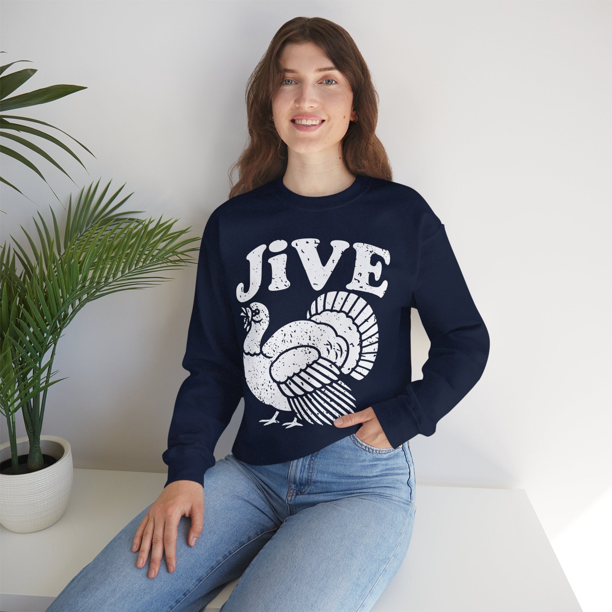 Jive Turkey Crewneck Sweatshirt - Unisex