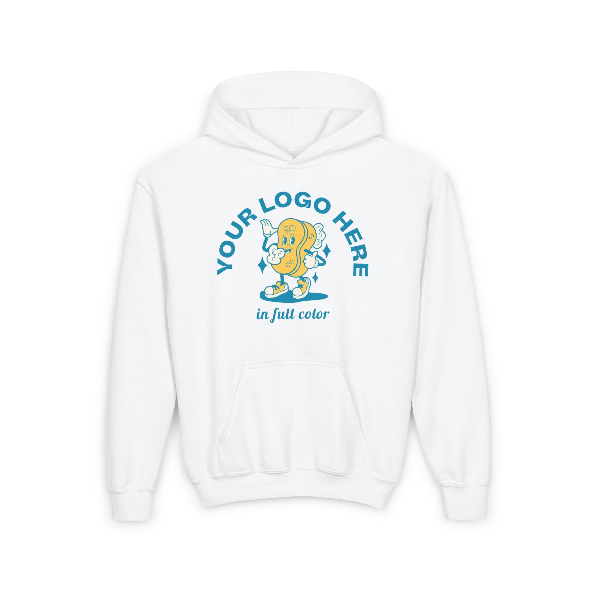 Youth Heavy Blend Hooded Sweatshirt - Your Logo, Your Brand