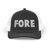 FORE Golf Snapback Trucker Cap