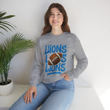 Detroit Football Crewneck Sweatshirt - Unisex