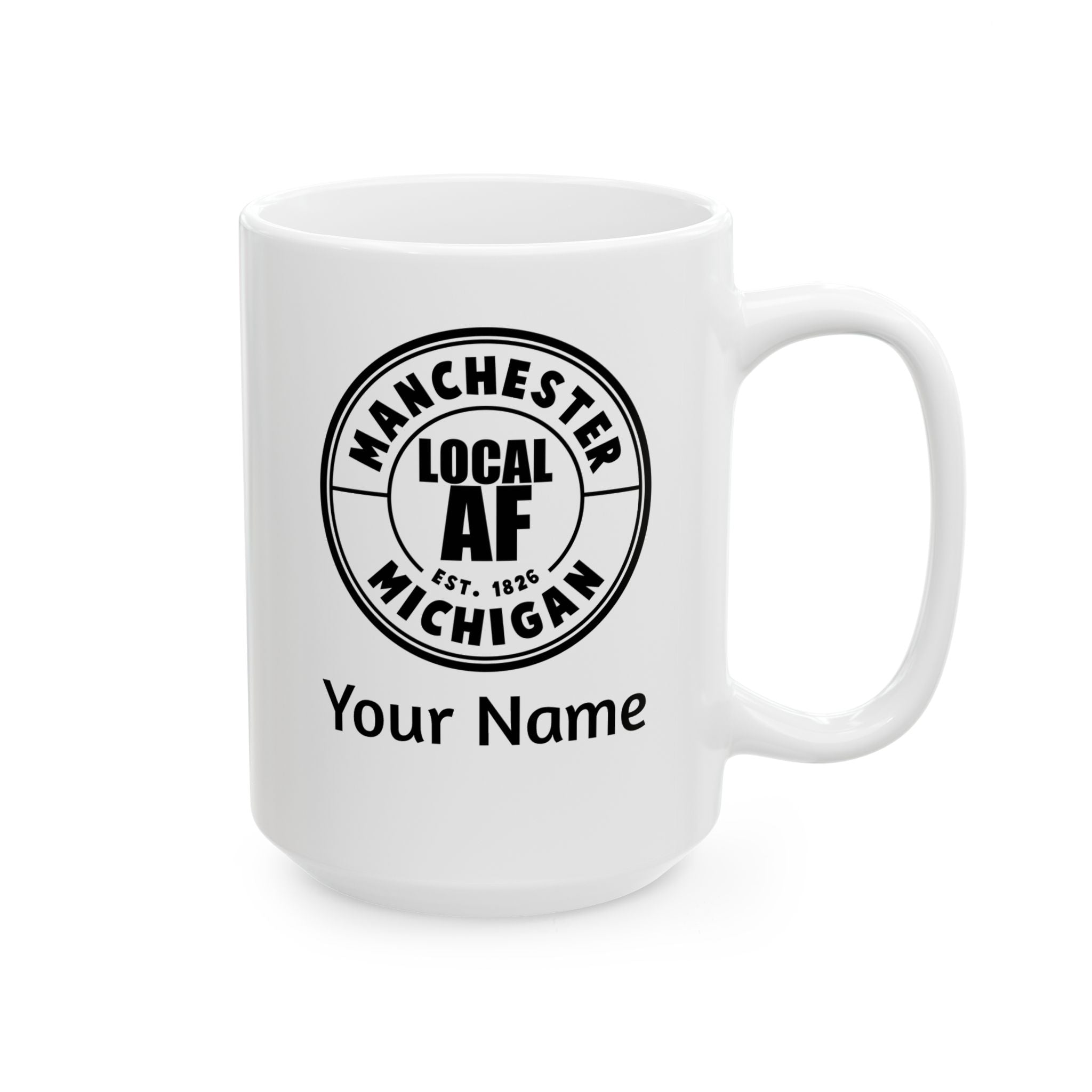 Manchester Local AF Coffee Mug - 15oz