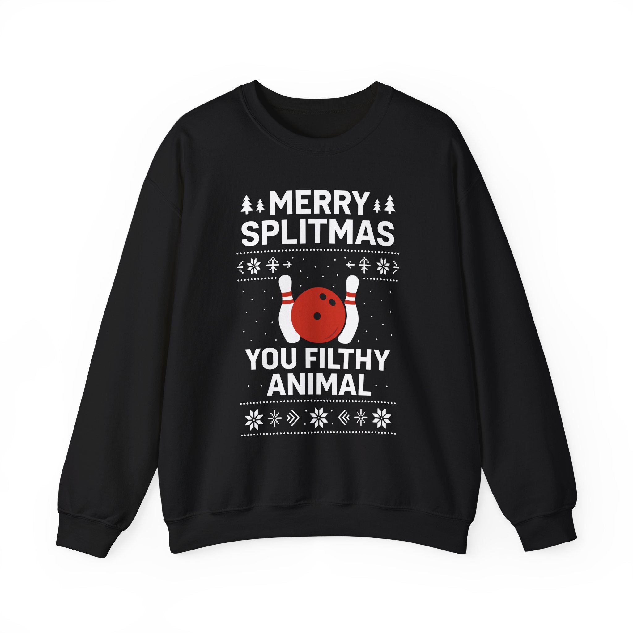Merry Splitmas Crewneck Sweatshirt - Unisex