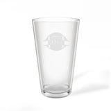 Football Name Personalized Engraved 16oz Pint Mixing Glass