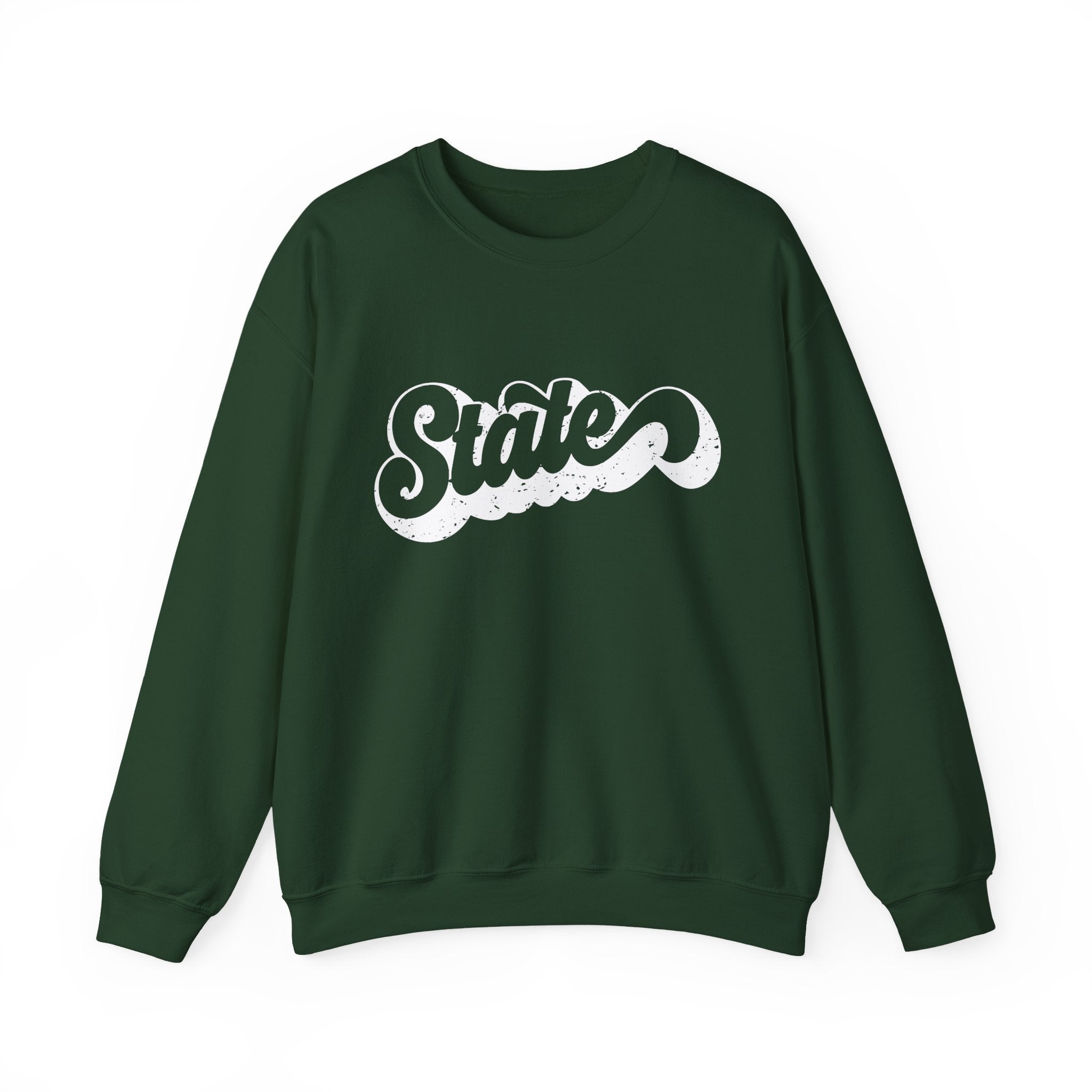 State White Crewneck Sweatshirt - Unisex