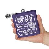 Sand Trap Scotch Flask - 6oz
