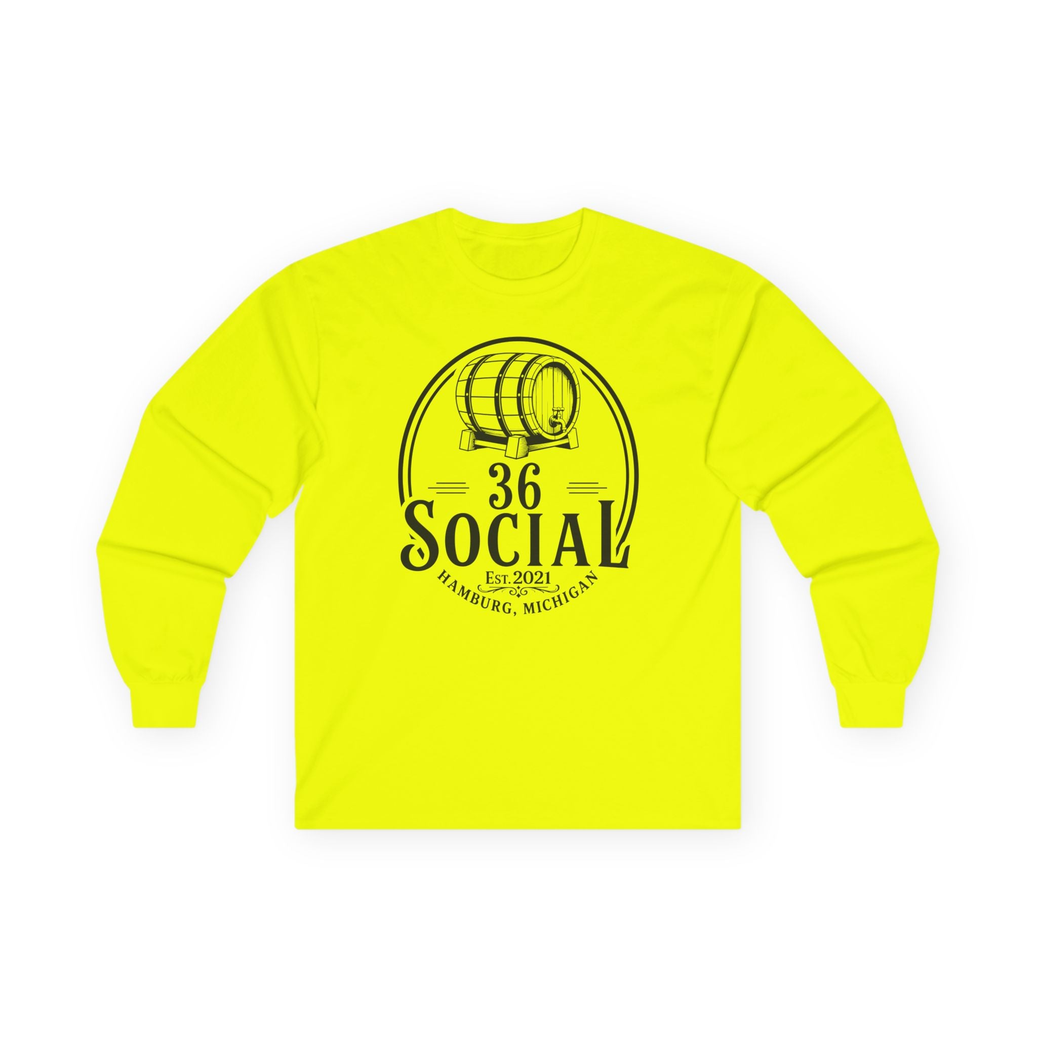 Long Sleeve Basic T-Shirt - Unisex - 36 Social