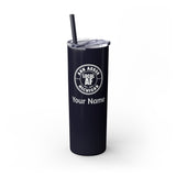 Ann Arbor Local AF Skinny Steel Tumbler with Straw - 20oz