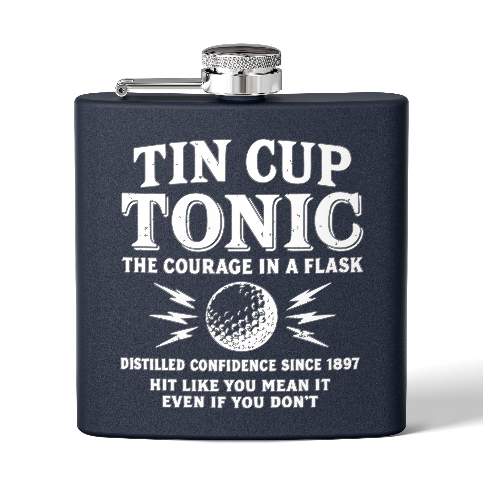 Tin Cup Tonic Flask - 6oz