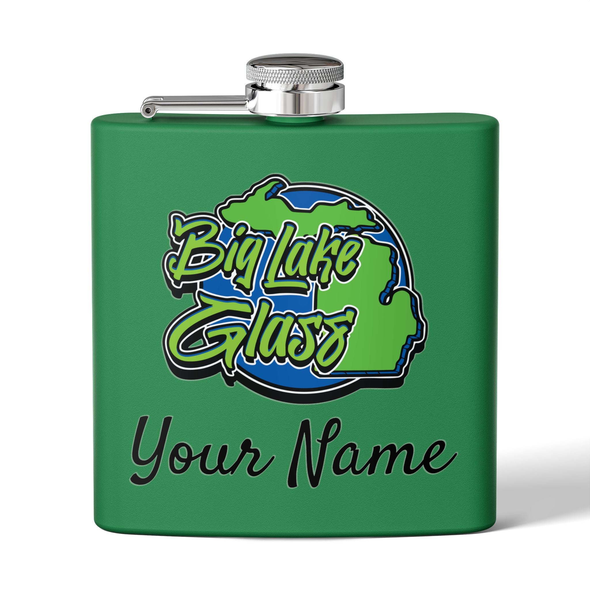 Flask - 6oz - Big Lake Glass