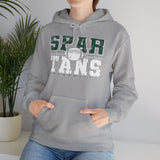 Spartans Football Green & White Hoodie - Unisex