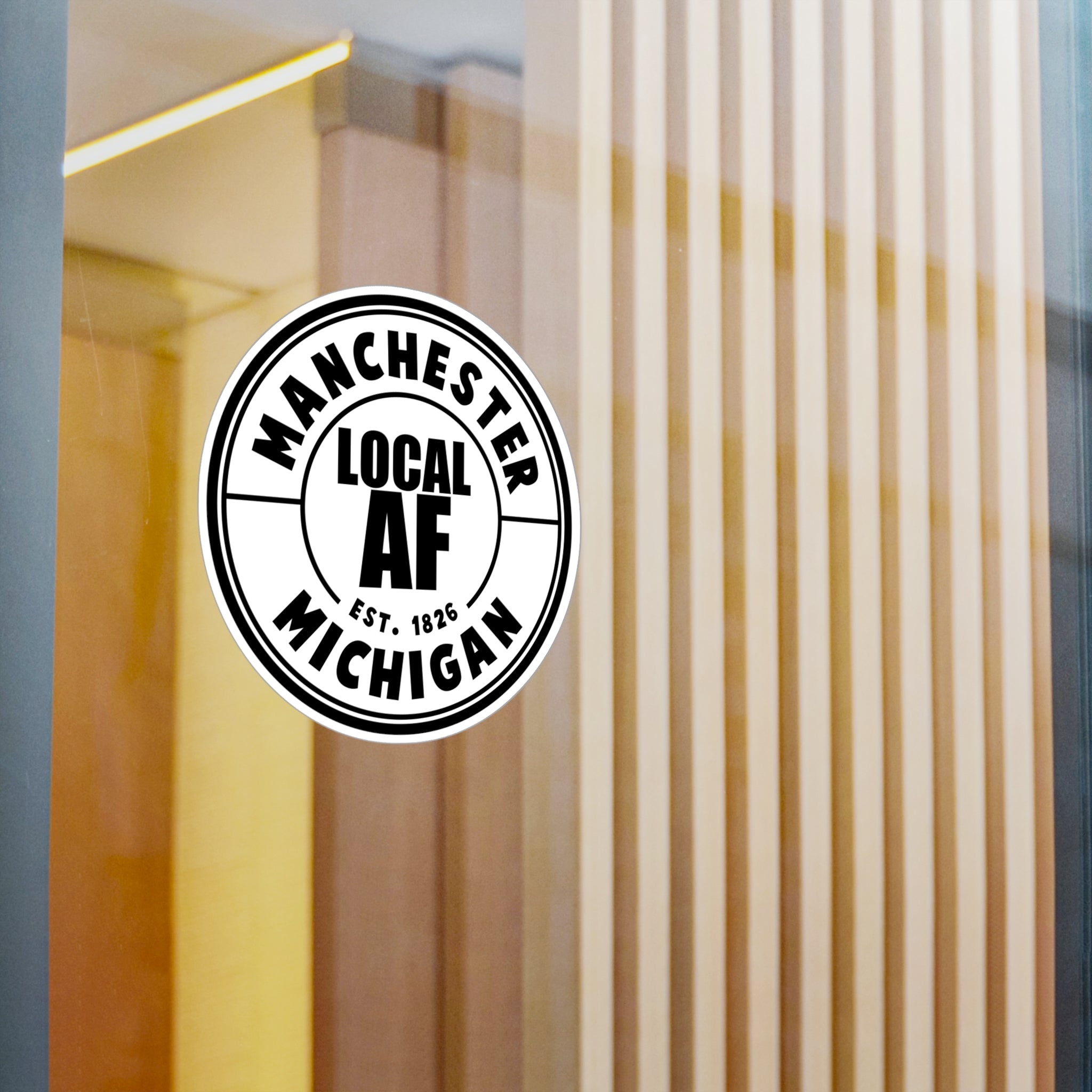Manchester Local AF Vinyl Decal