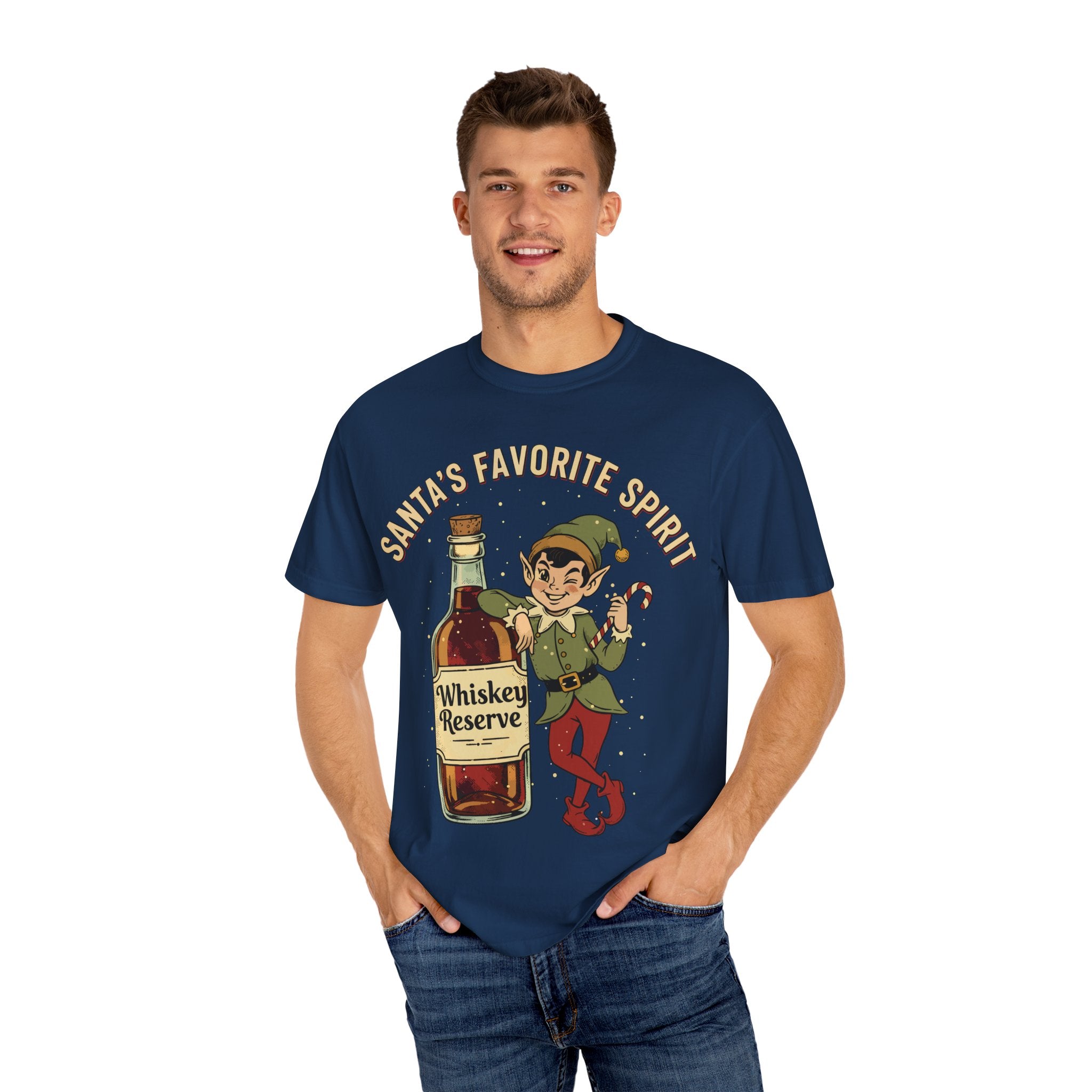 Santas Favorite Spirit Premium T-Shirt - Unisex