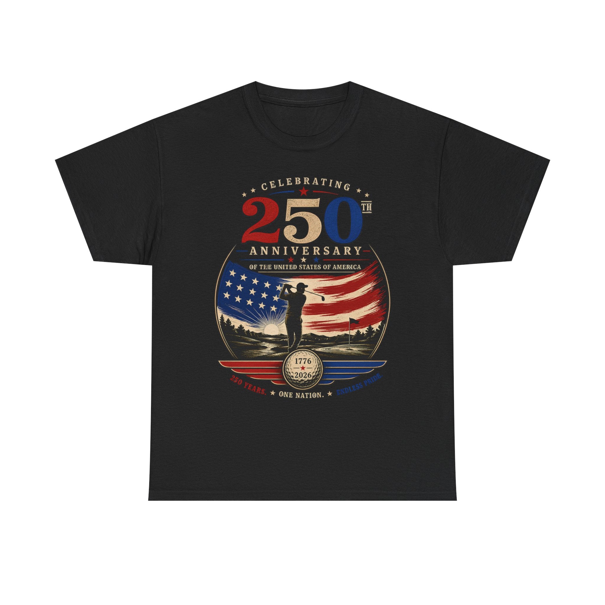 Soldier Flag Emblem 250th Anniversary Vintage Patriotic Americana Basic T-Shirt - Unisex