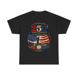 Soldier Flag Emblem 250th Anniversary Vintage Patriotic Americana Basic T-Shirt - Unisex