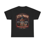 Liquor Bottle America 250th Anniversary Vintage Funny Patriotic Basic T-Shirt - Unisex