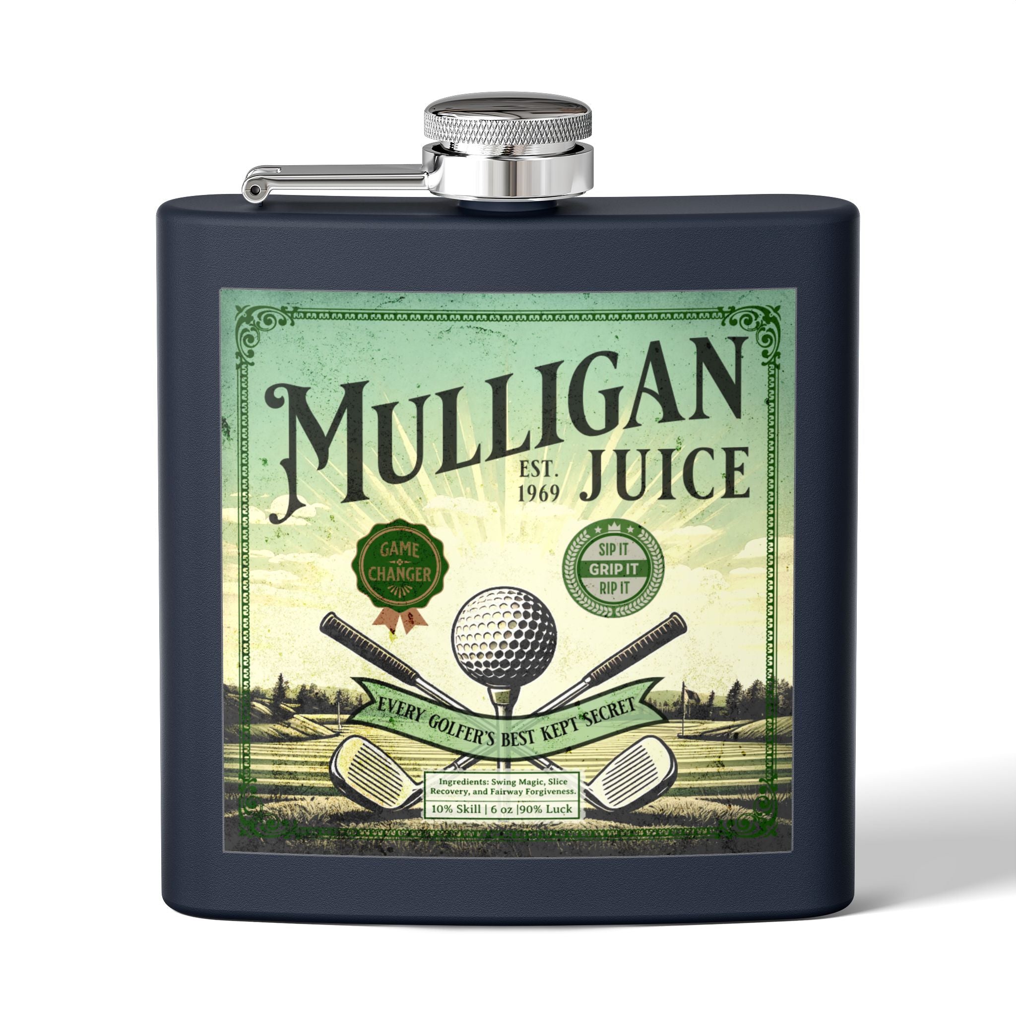 Mulligan Juice  Flask - 6oz