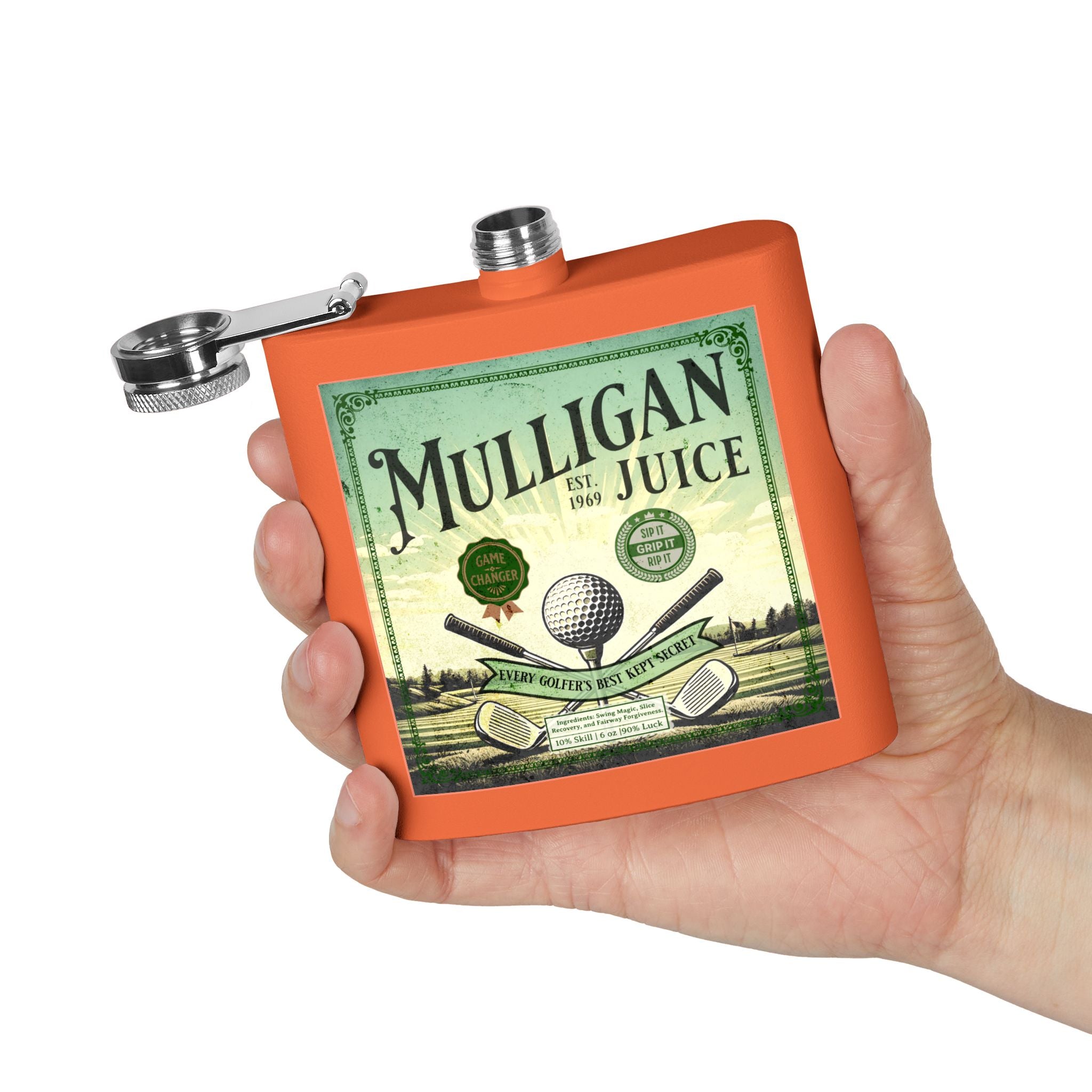 Mulligan Juice  Flask - 6oz